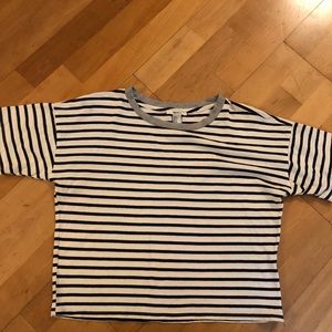 Forever 21 Short Striped Tee